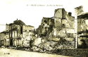 Immeubles bombardés de Reims