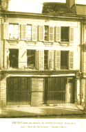 Immeubles bombardés de Reims