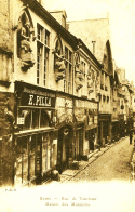 la ville de Reims rue de Tambour