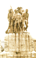 Les statues de Reims le monument aux morts de l'armée noire