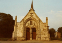 chapelle templière de Notre Dame du Brouel à Ambon dans le Morbihan