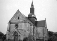 église templière de Sommereux dans l'Oise