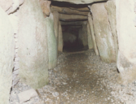 constructions mégalithiques au Danemark le tumulus du Klekkendehoj sur l'ile de Mon