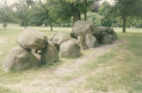 constructions mégalithiques allée couverte aux Pays-Bas à Rolde