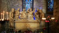 croix templière dans la basilique Saint Remi de Reims