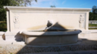 fontaine élevée à Colonges Cohan à la mémoire du lieutenant Roosevelt