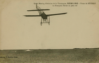 deuxième grande semaine d'aviation en 1910 monoplan Blériot