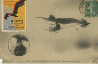 deuxième grande semaine d'aviation en 1910 Audemars