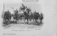 Grandes manoeuvres de 1901 et visite du tsar Nicolas II