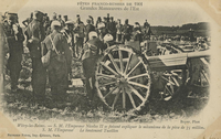 Grandes manoeuvres de 1901 et visite du tsar Nicolas II