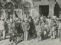 refuge d'enfants russes abandonnés à Samara en 1921